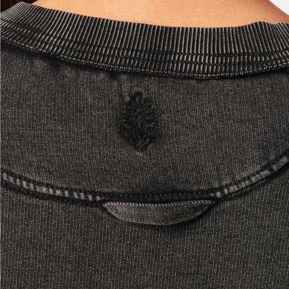 FP Movement Women's Intercept Pullover, Distressed Black, Size Small - Picture 6 of 10